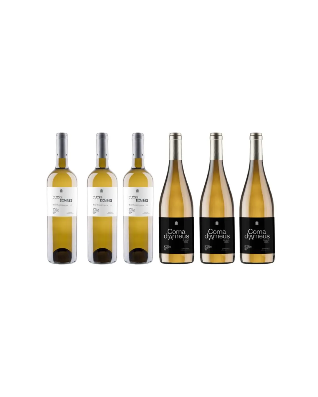 Pack 6 ampolles vins blancs de taula Celler Espolla 750 ml
