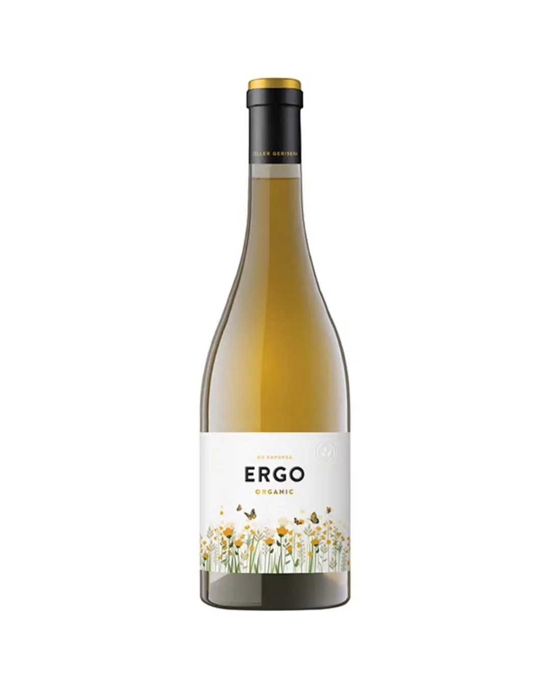 Vi blanc Ergo Ecològic Celler Gerisena 750 ml