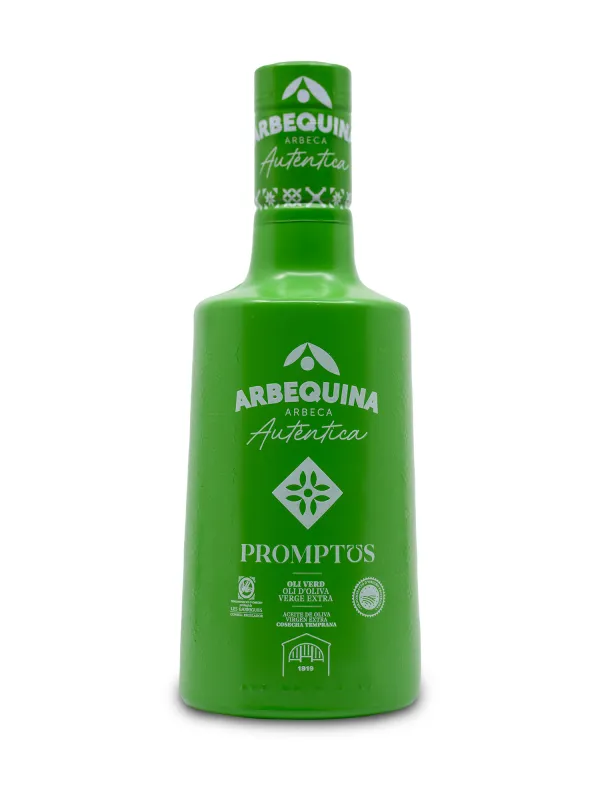 Producte Oli d’Oliva Verge Extra Arbequina Promptus Cooperativa Arbeca 500 ml Imatge