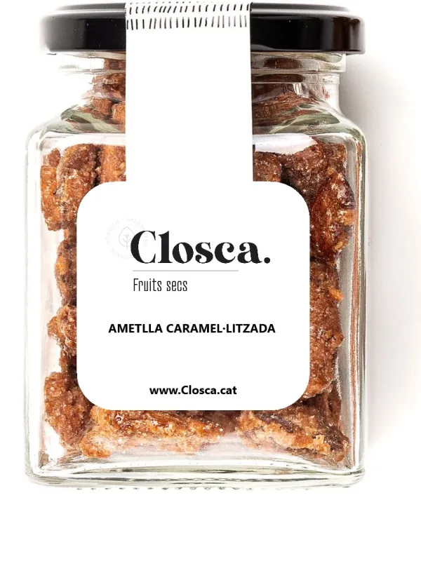 Producte Ametlla Caramelitzada La Closca Fruits Secs les Garrigues 130 g Imatge