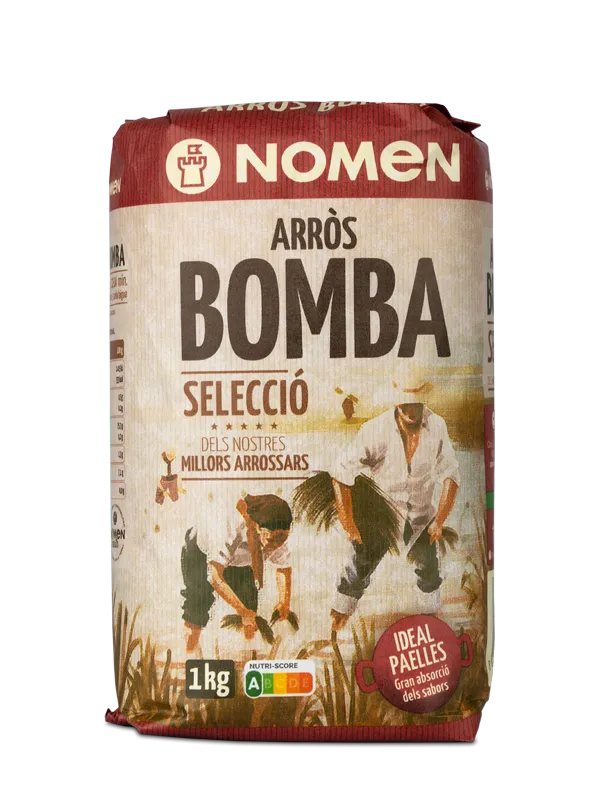 Producte Arròs bomba Nomen Arrossaires del Delta de l'Ebre 1 kg Imatge