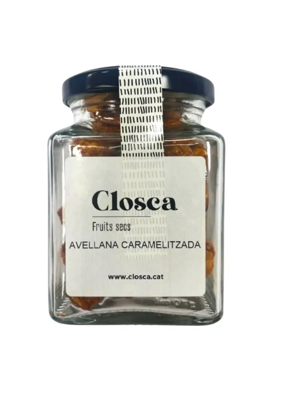 Producte Avellana caramel·litzada La Closca Fruits Secs Les Garrigues Imatge