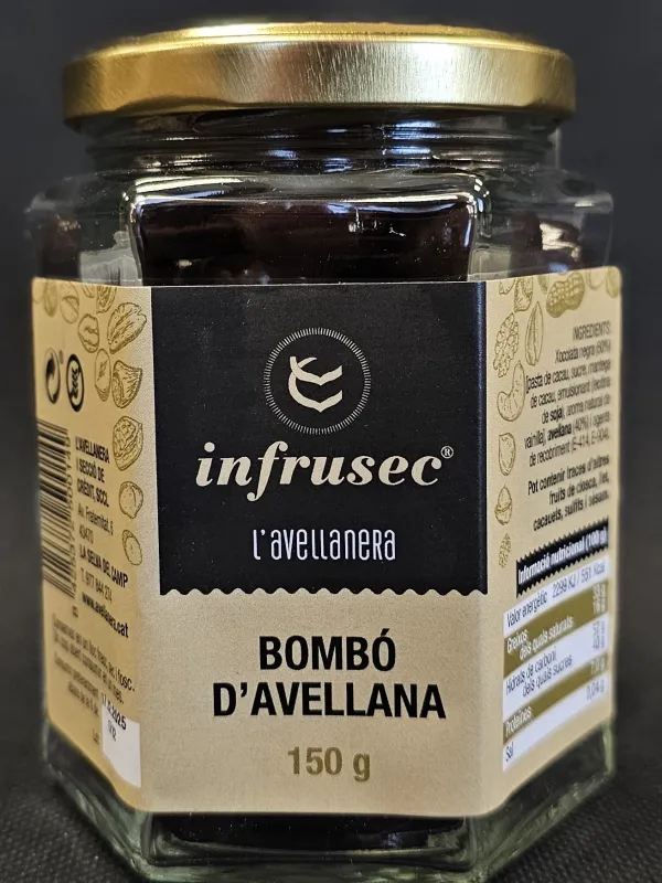 Producte Bombó avellana Infrusec Avellanera Imatge