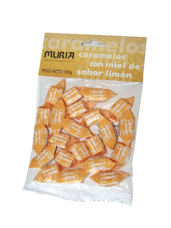 Producte Caramels de mel i llimona Muria Imatge