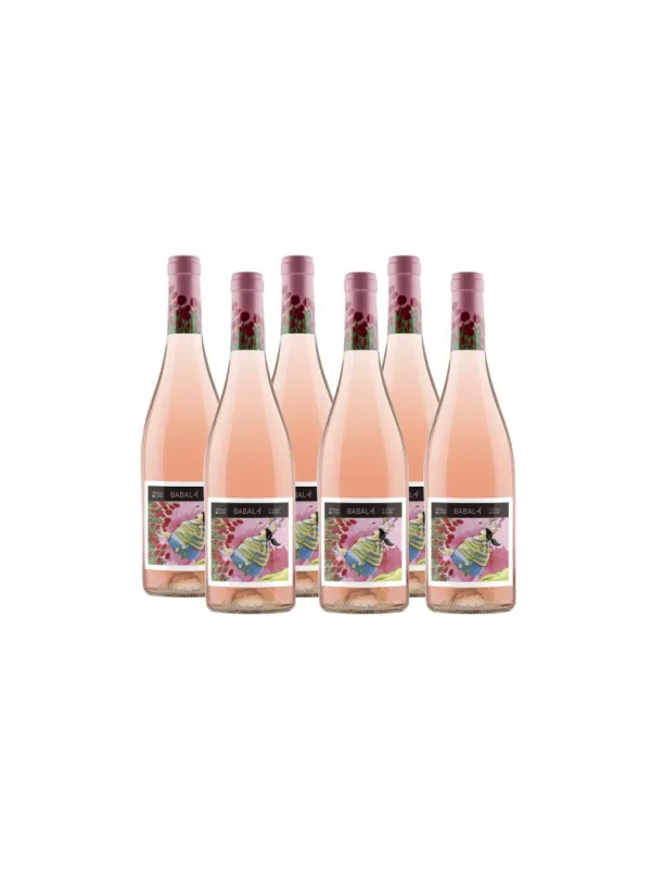 Producte Pack 6 ampolles vi rosat Babalà Simpatic Celler Espolla 750 ml Imatge