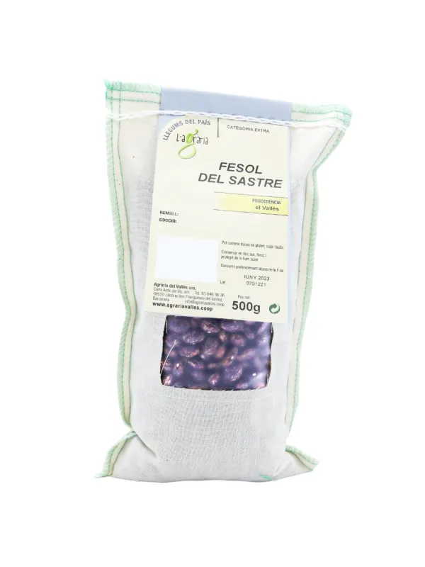 Producte Fesol del sastre Agrària del Vallès Imatge