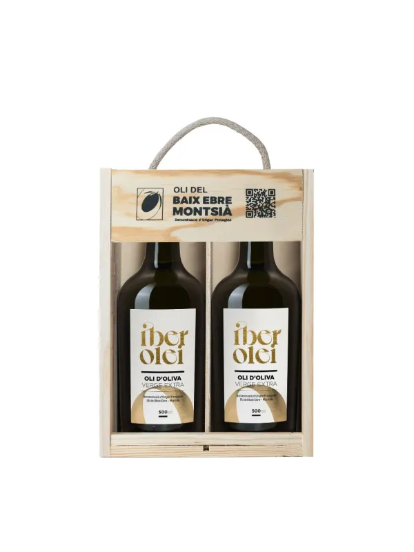 Producte Lot 2 ampolles Oli d'Oliva Verge Extra Iberosolei 500 ml Imatge