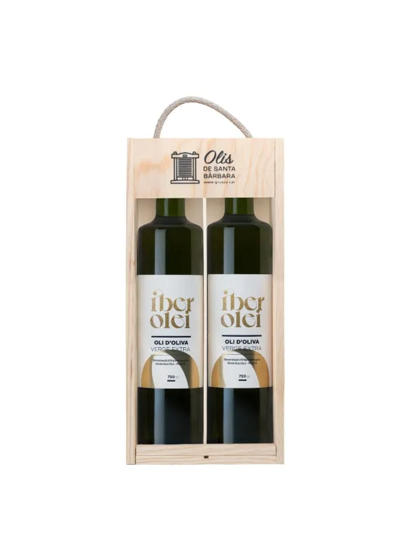 Producte Lot 2 ampolles Oli d'Oliva Verge Extra Iberosolei 750 ml Imatge