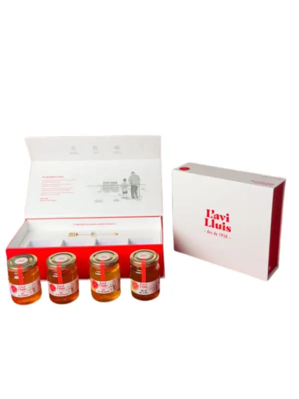 Producte Lot 4 pots de mel Prèmium 125 g Imatge