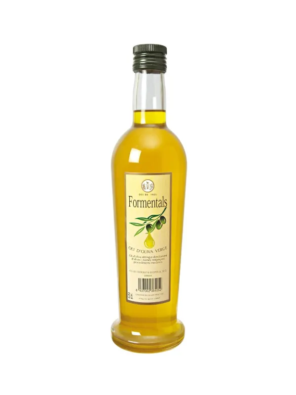 Producte Oli d'oliva verge Formentals 0,5L Espolla Imatge