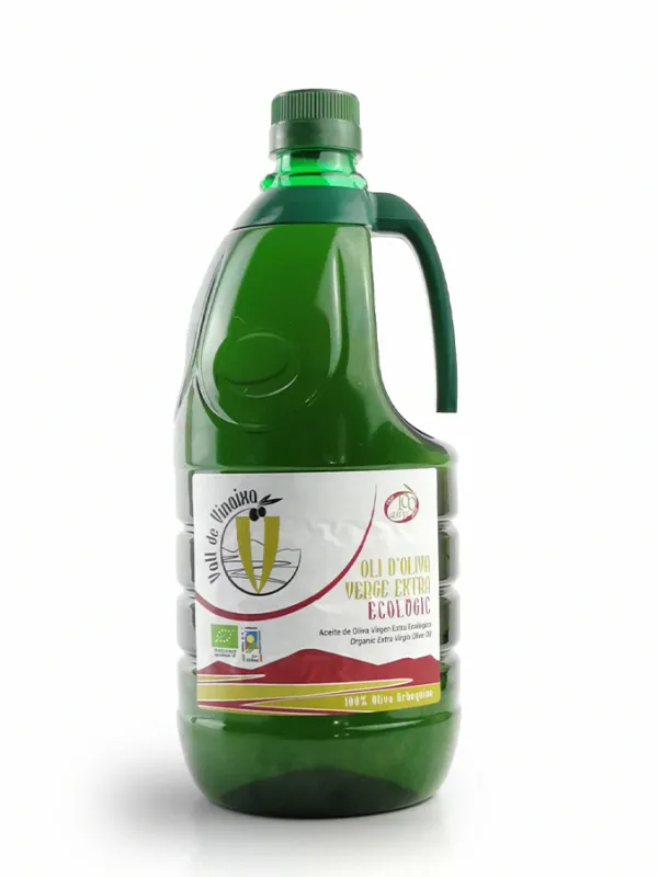 Producte Oli d'Oliva Verge Extra Ecològic garrafa Vall de Vinaixa Imatge