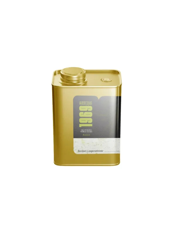 Producte Oli d'Oliva Verge Extra llauna Arbequí 1969 Grup Fruiter  Benissanet Imatge