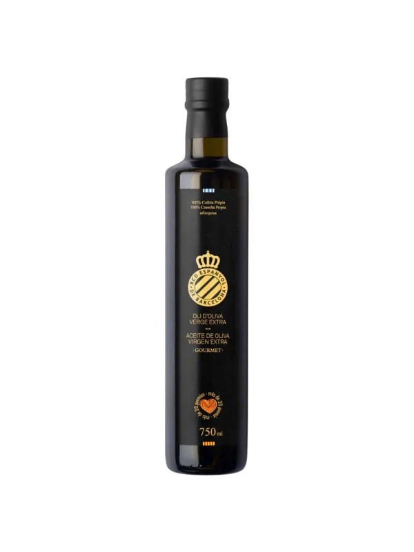 Producte Oli d'Oliva Verge Extra RCD Espanyol Agrícola Riudecanyes 750 ml Imatge