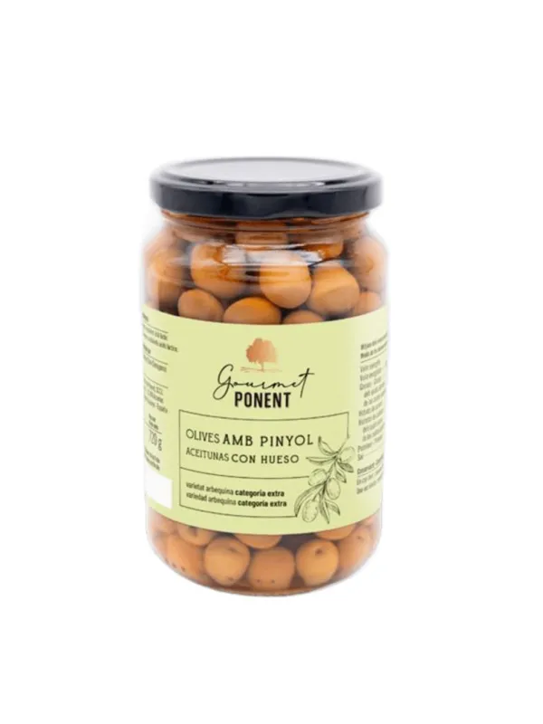 Producte Olives pinyol arbequina Fruits de Ponent Imatge