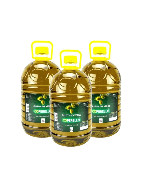 Producte Pack 3 garrafes Oli Verge Coperelló 5 l Imatge