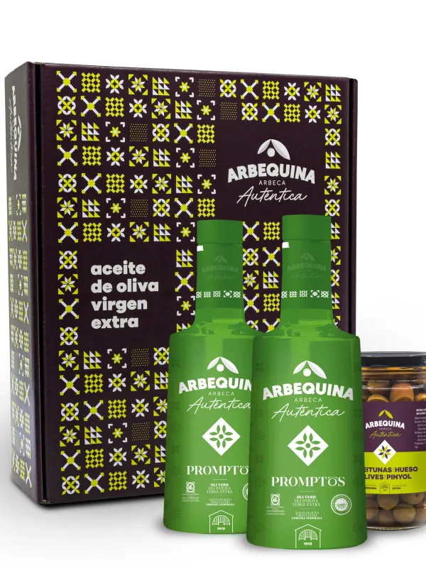 Producte Pack Oli d’Oliva Verge Extra Arbequina Promptus Cooperativa Arbeca Imatge