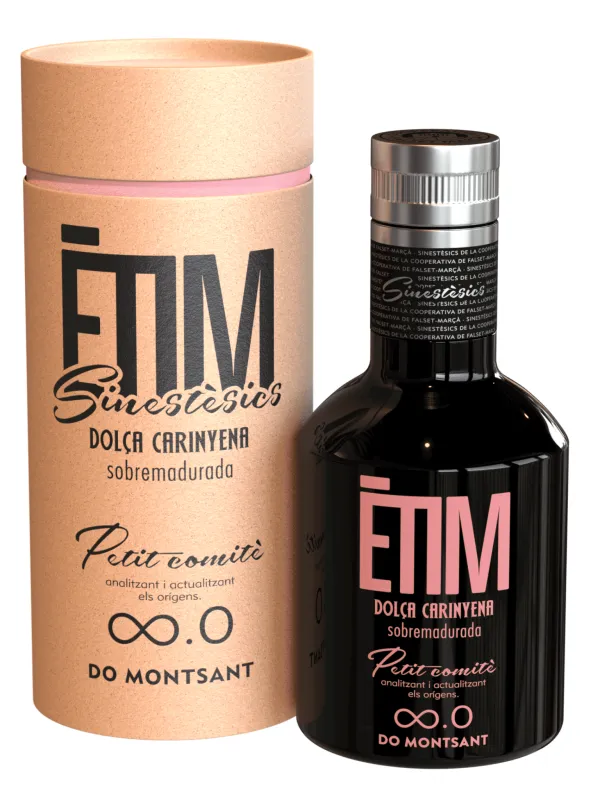 Producte Vi dolç Ètim Sinestèsics Dolça Carinyena Falset Marçà 250 ml Imatge