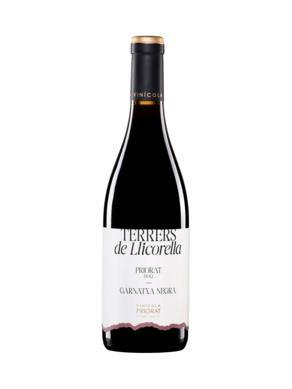 Producte Vi negre Terrers de Llicorella Carinyena Vinícola del Priorat Imatge