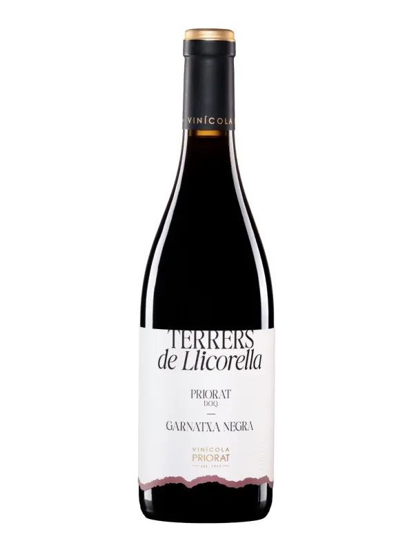 Producte Vi negre Terrers de Llicorella Garnatxa Negre Vinícola del Priorat 750 ml Imatge